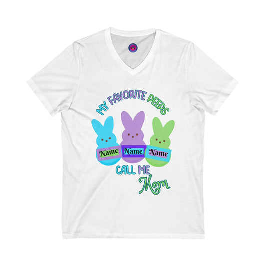 My Favorite Peeps Call Me Mom - Customizable Easter T-shirt
