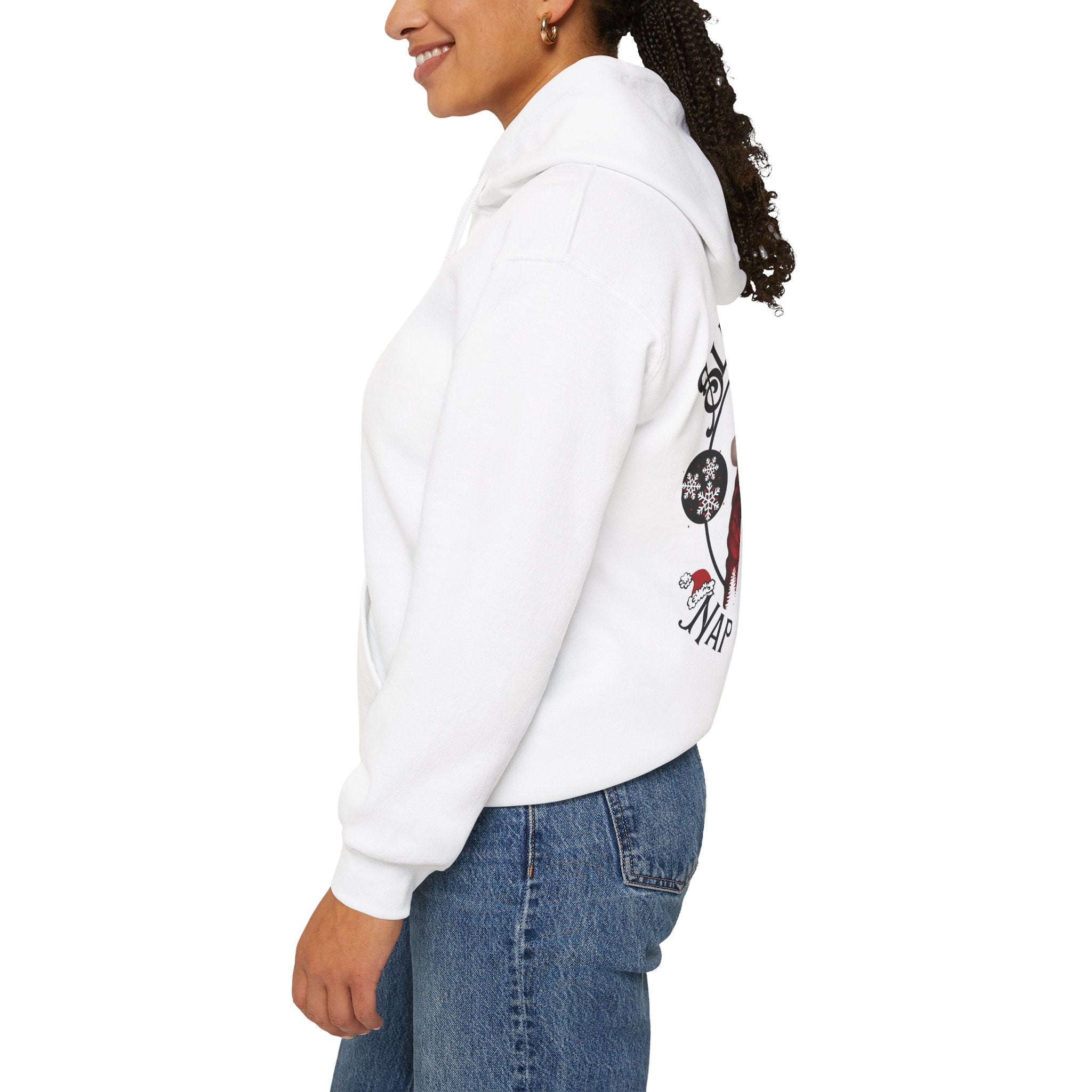Sleigh All Day Nap All Night Hoodie – Sarcastic Christmas Hoodie for Moms