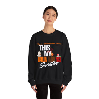 HallowThankMas™ Survival Sweatshirt Crewneck Sweatshirt