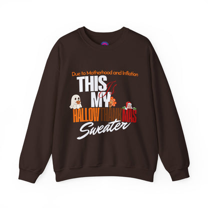HallowThankMas™ Survival Sweatshirt Crewneck Sweatshirt