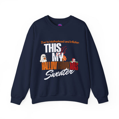 HallowThankMas™ Survival Sweatshirt Crewneck Sweatshirt