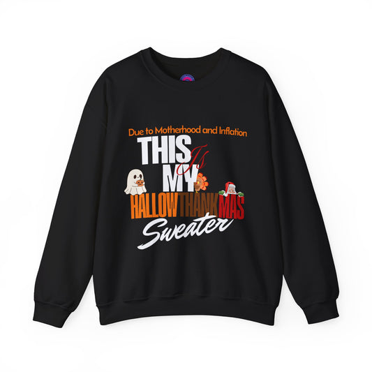 HallowThankMas™ Survival Sweatshirt Crewneck Sweatshirt