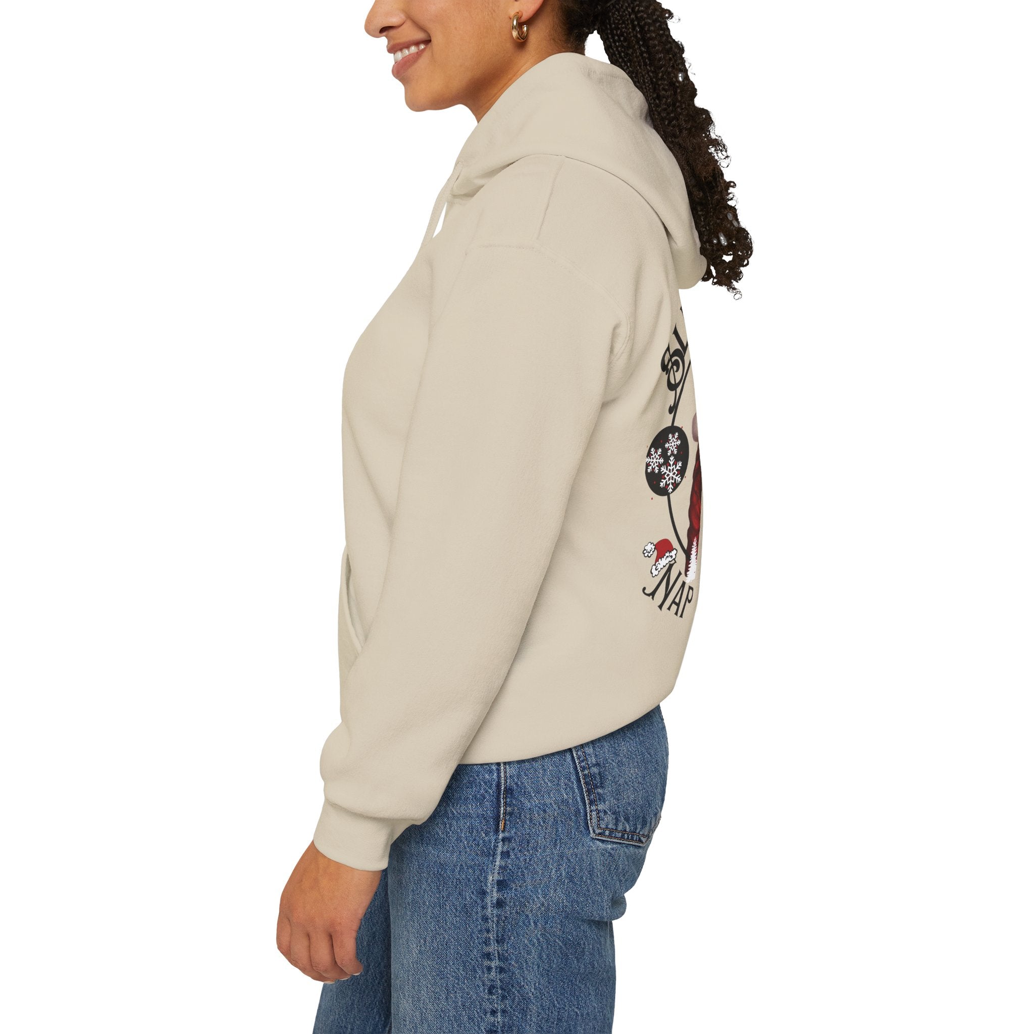 Sleigh All Day Nap All Night Hoodie – Sarcastic Christmas Hoodie for Moms