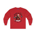 Sleigh All Day Nap All Night Funny Long Sleeve Christmas Shirt for Women