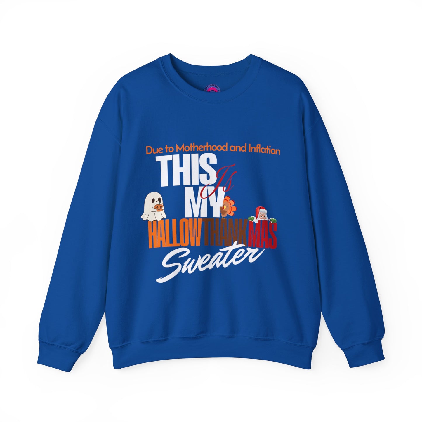 HallowThankMas™ Survival Sweatshirt Crewneck Sweatshirt