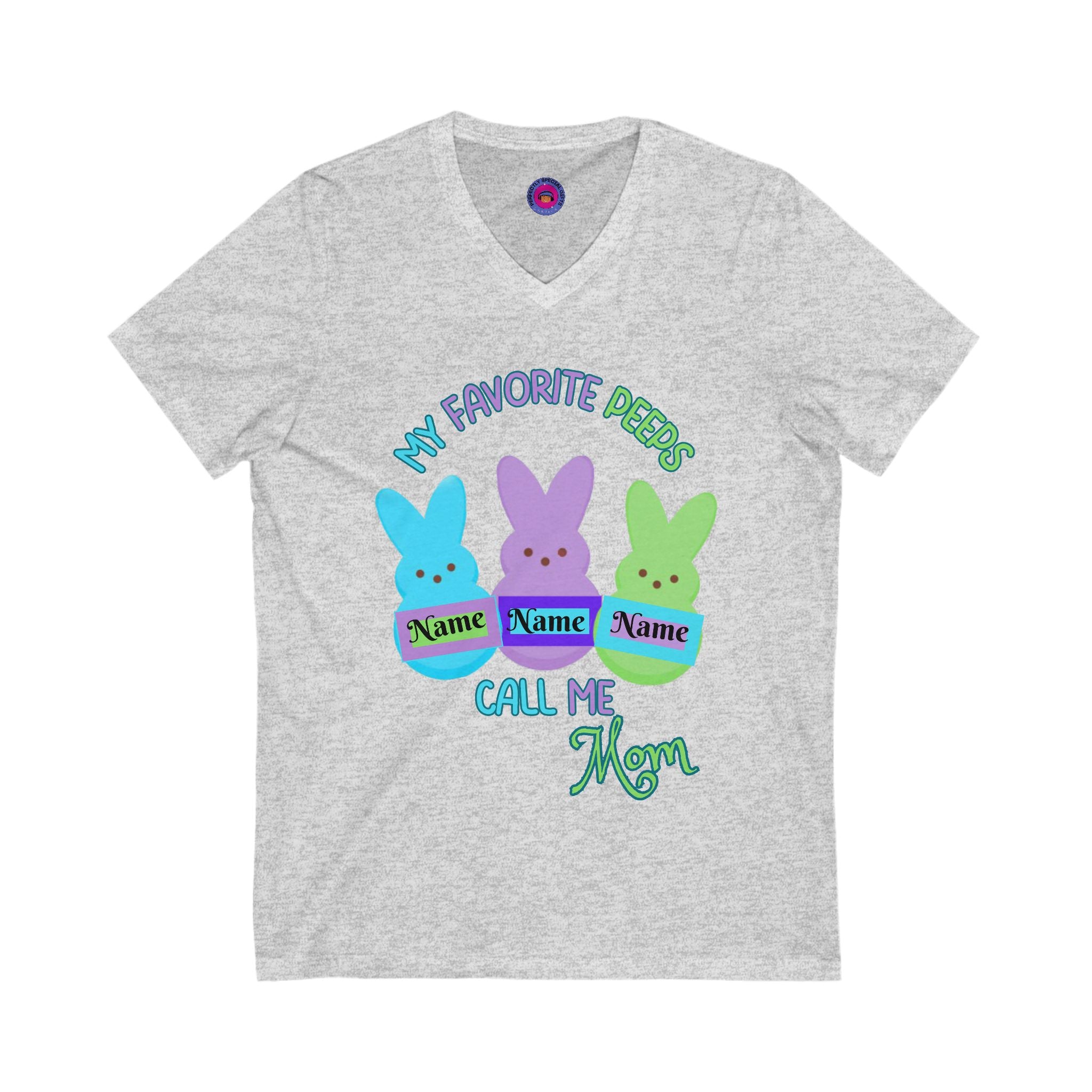 My Favorite Peeps Call Me Mom - Customizable Easter T-shirt