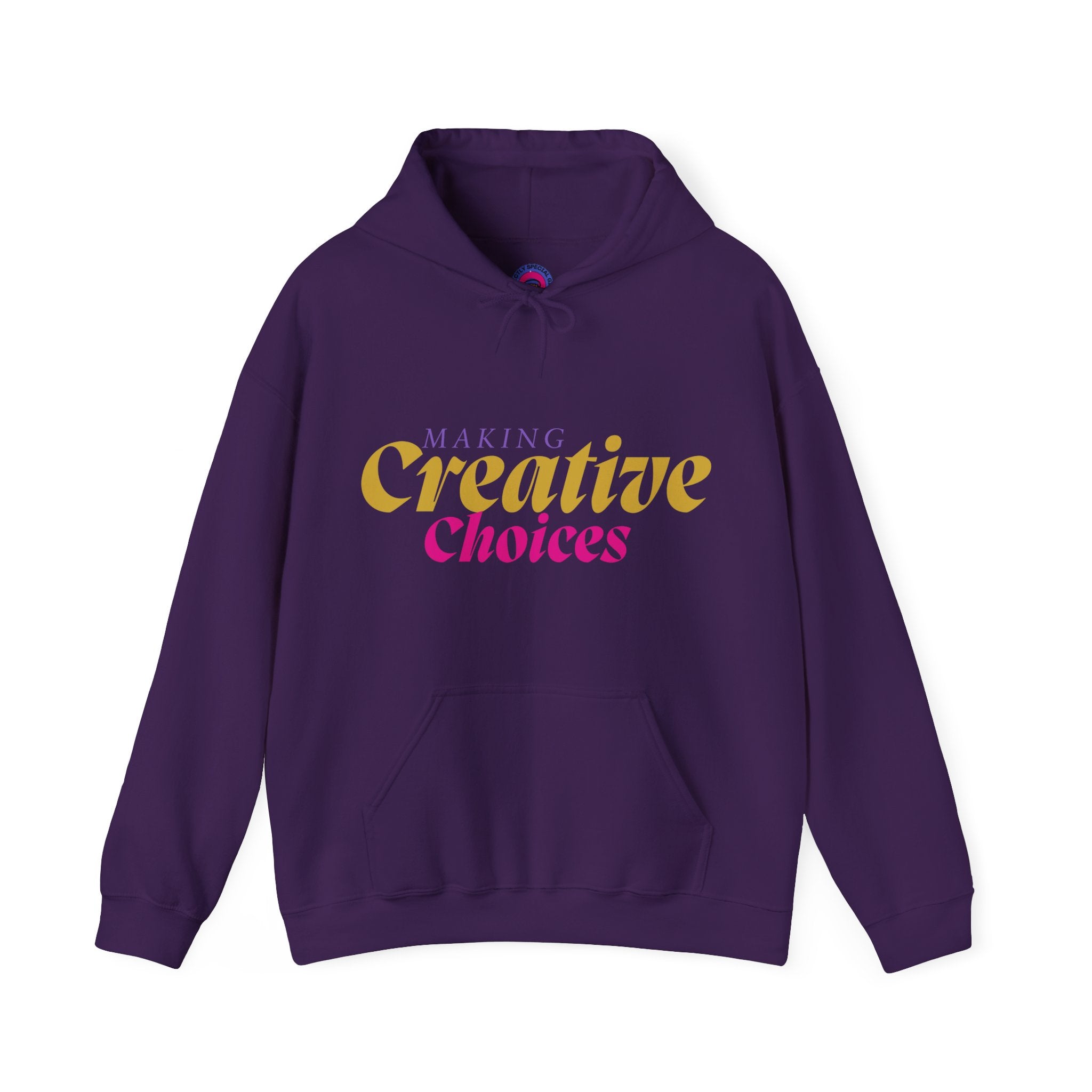 Creative Choices Hoodie – My Life Is a Series of Creative Choices (Text Only)